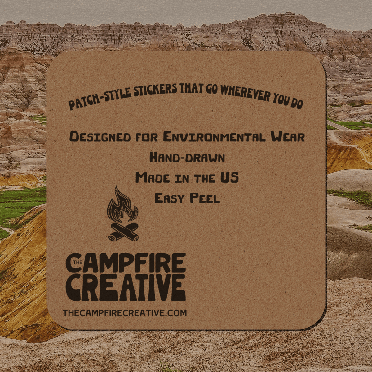 Badlands NP Sticker