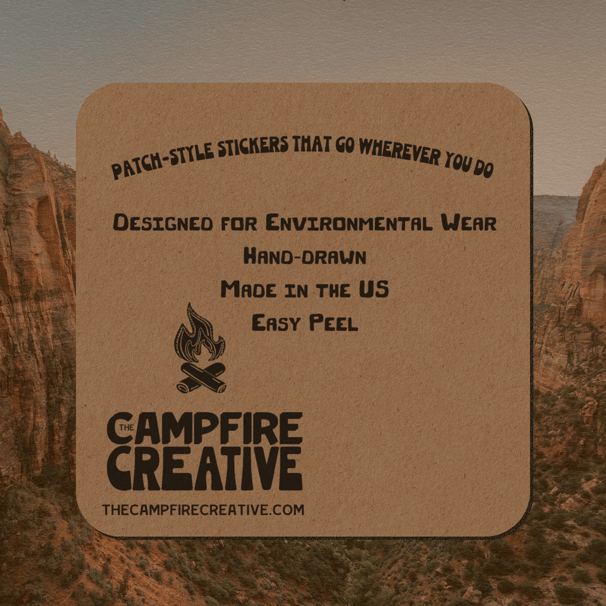Zion NP Sticker