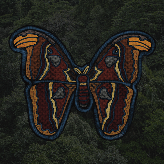Atlas Moth Sticker