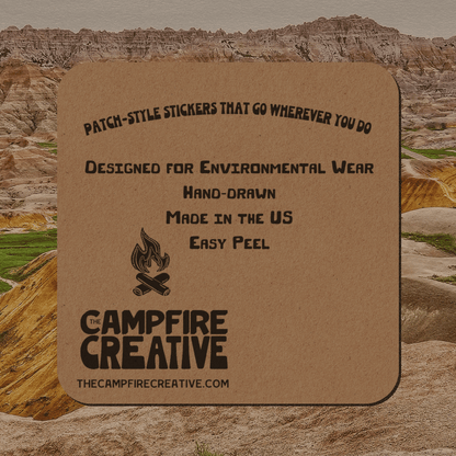 Badlands NP Sticker