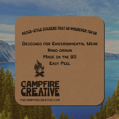 Crater Lake NP Sticker