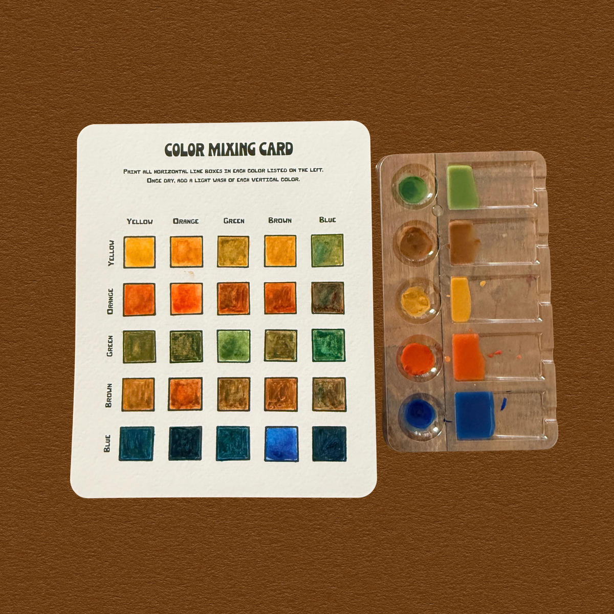 Set Up Camp Watercolor Kit