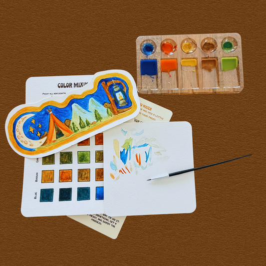 Set Up Camp Watercolor Kit