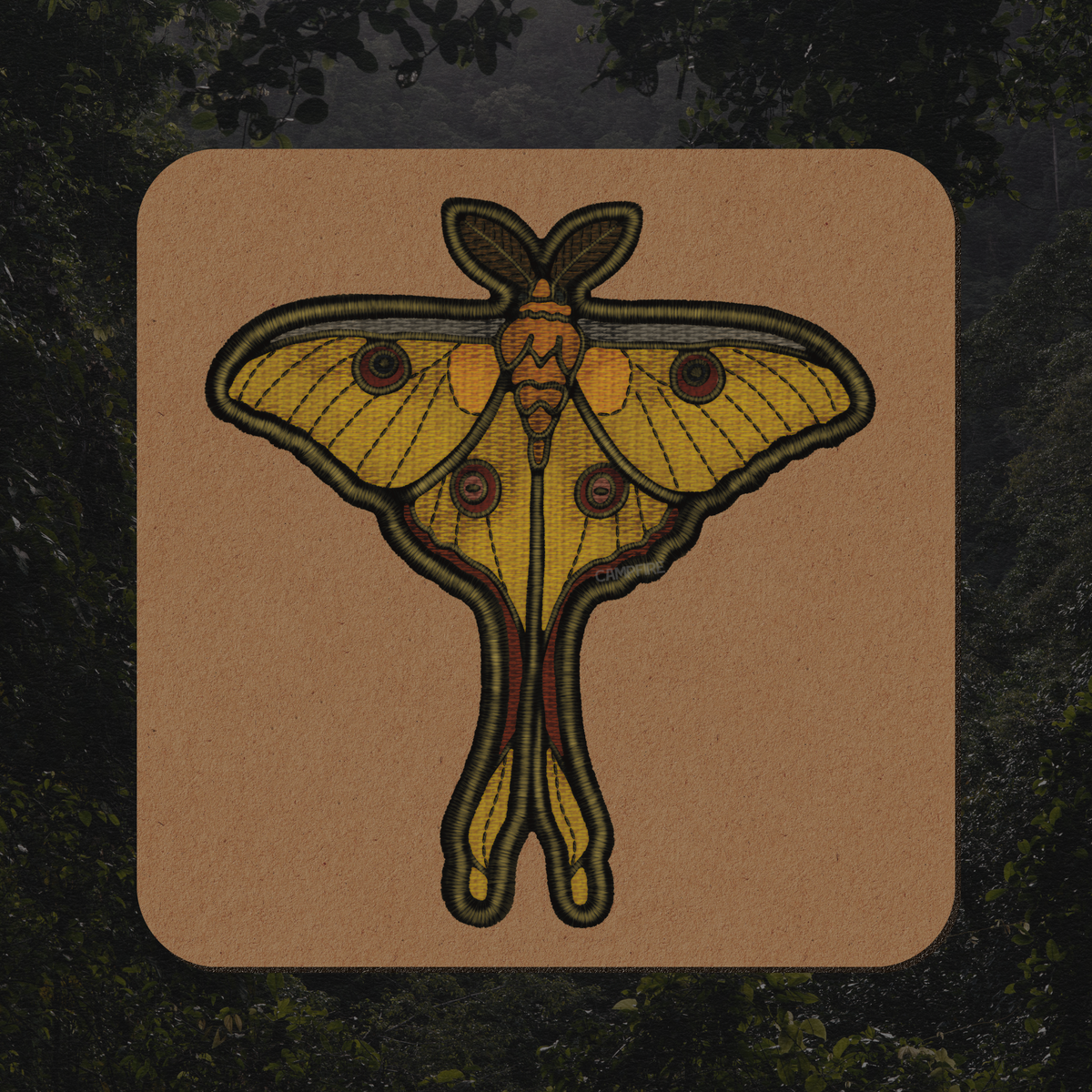 Comet moth Sticker