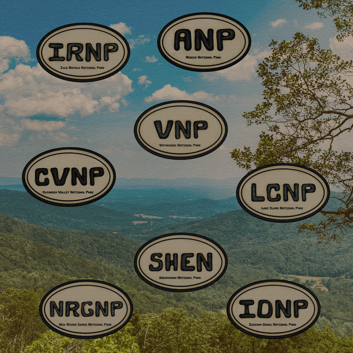 Eastern Wilderness - Mini Sticker Collection