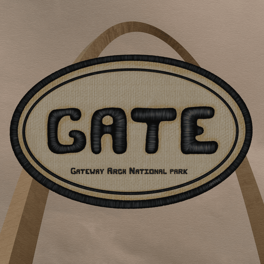 Gateway Arch NP Sticker