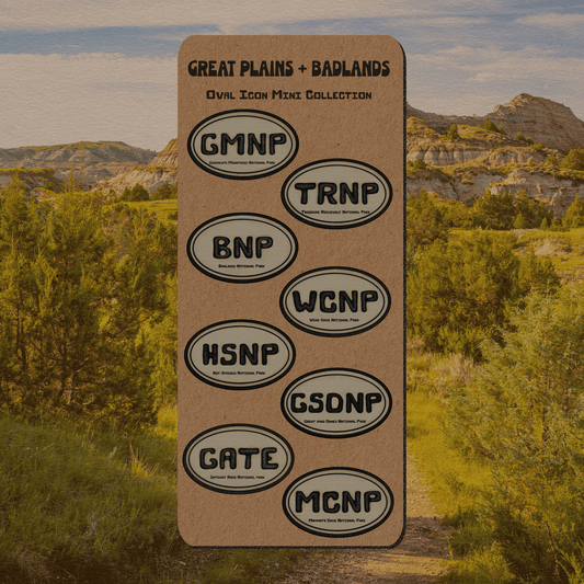 Great Plains + Badlands - Mini Sticker Collection