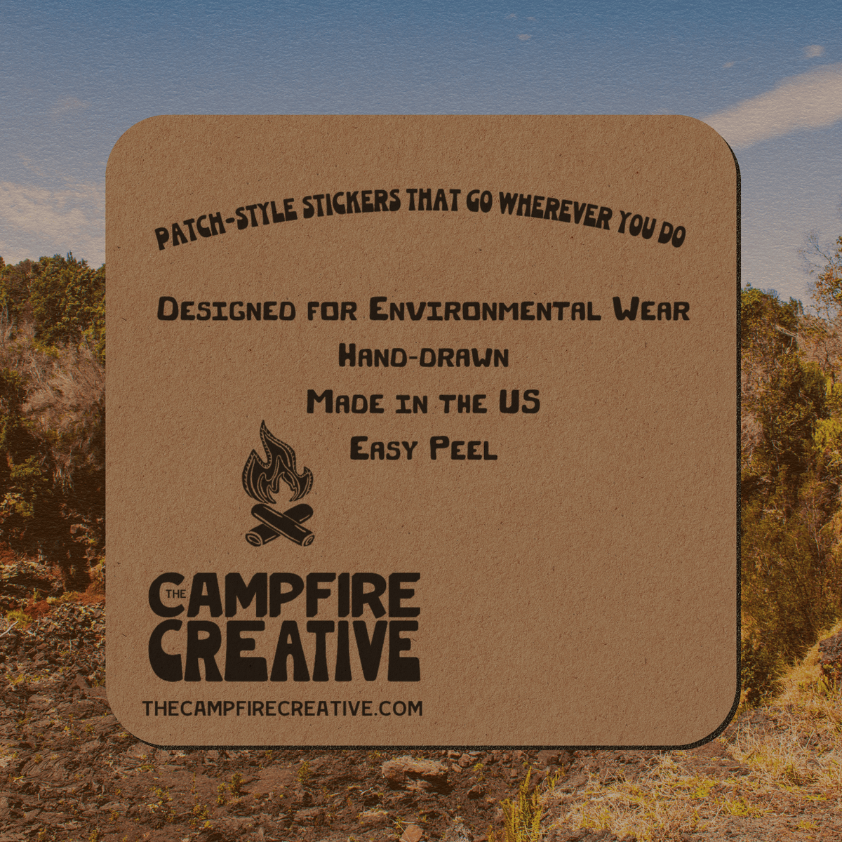 Hawaiʻi Volcanoes NP Sticker