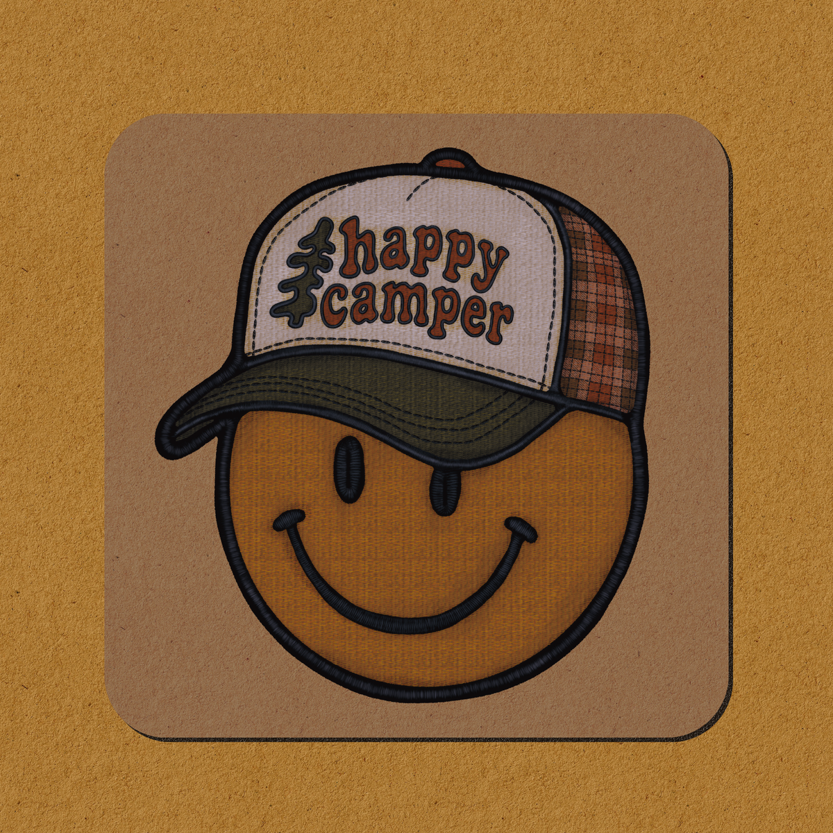 Happy Camper Sticker