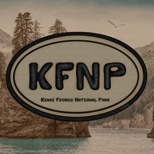 Kenai Fjords NP Sticker