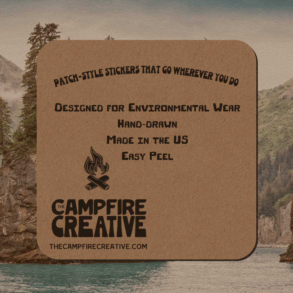 Kenai Fjords NP Sticker