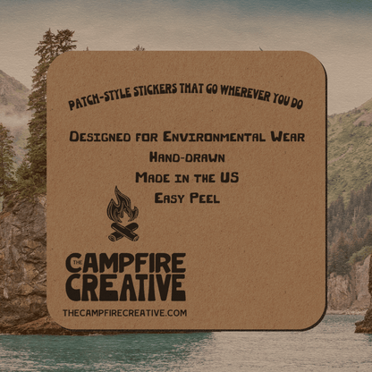 Kenai Fjords NP Sticker