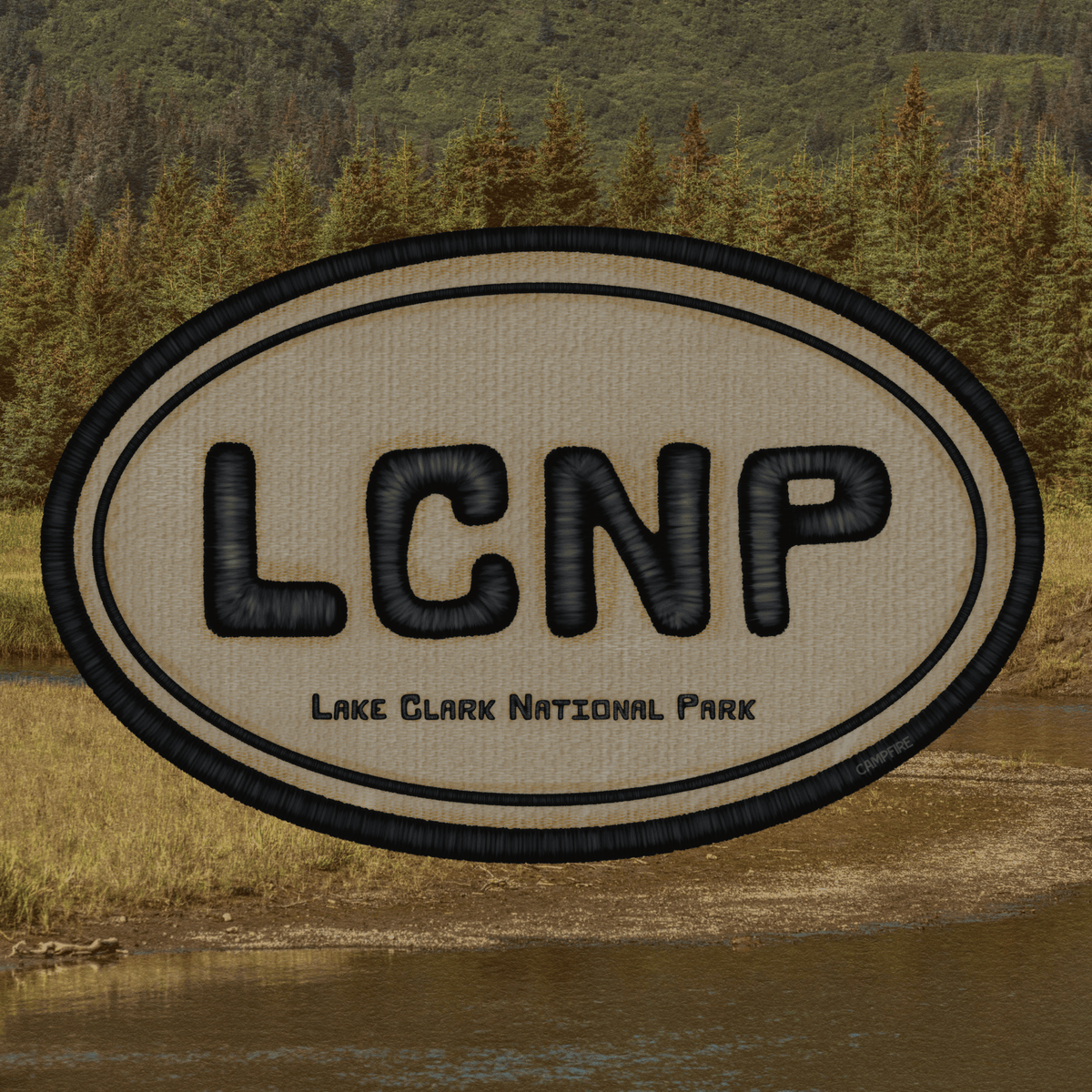 Lake Clark NP Sticker