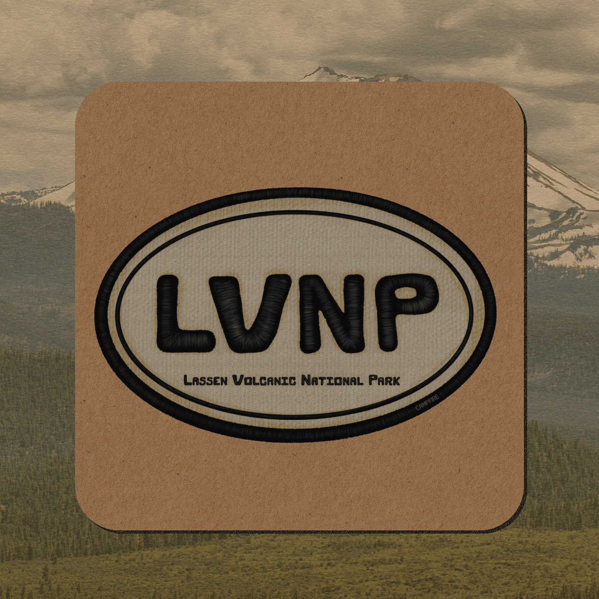 Lassen Volcanic NP Sticker