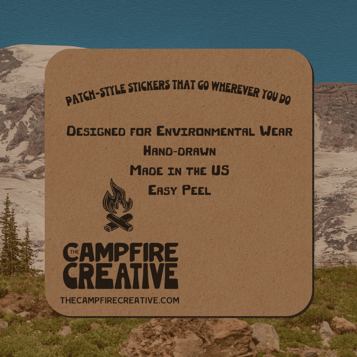 Mount Rainier NP Sticker