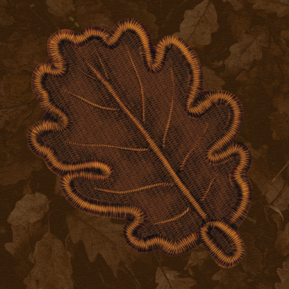 Oak Leaf Sticker
