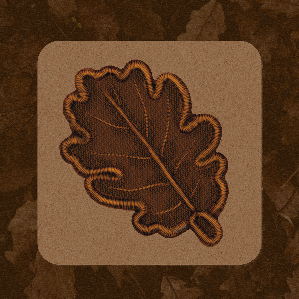 Oak Leaf Sticker