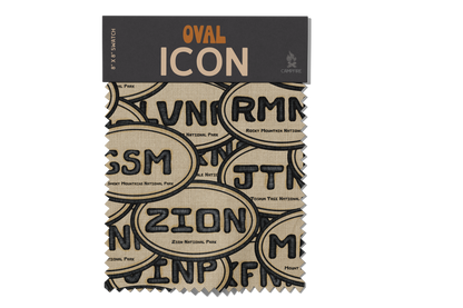 Oval Icon National Park Fabric