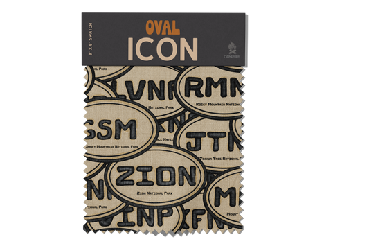 Oval Icon National Park Fabric