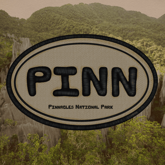Pinnacles NP Sticker