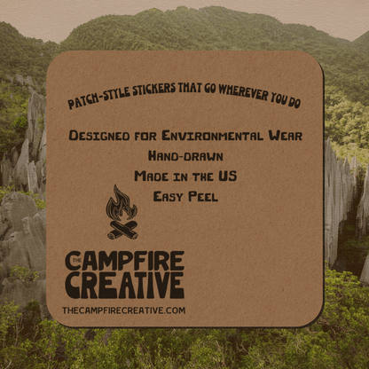 Pinnacles NP Sticker