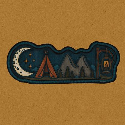 Set Up Camp Sticker