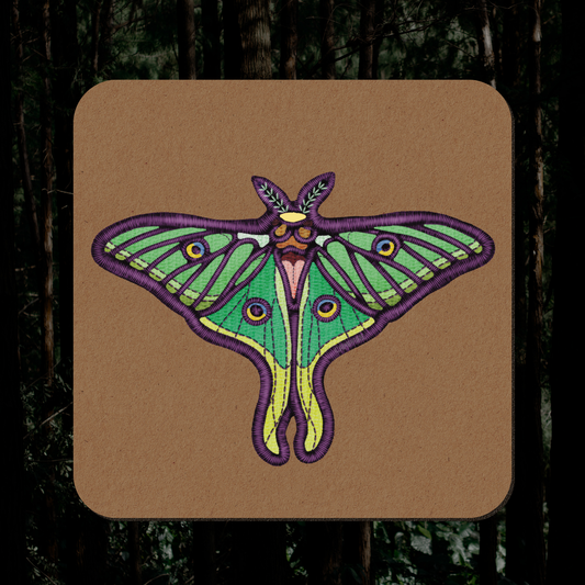 Spanish Silk Moth Sticker