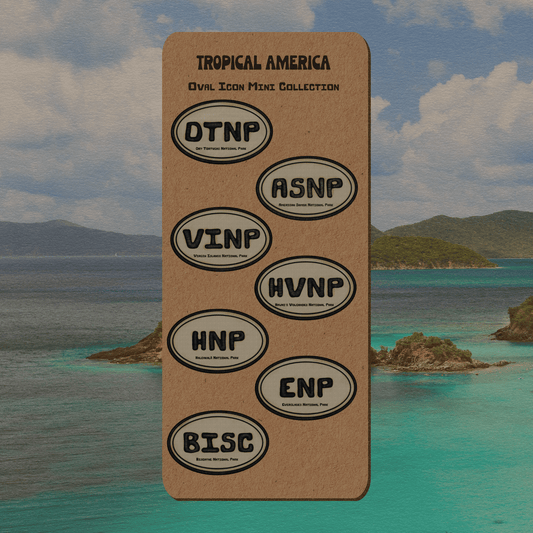 Tropical America - Mini Sticker Collection