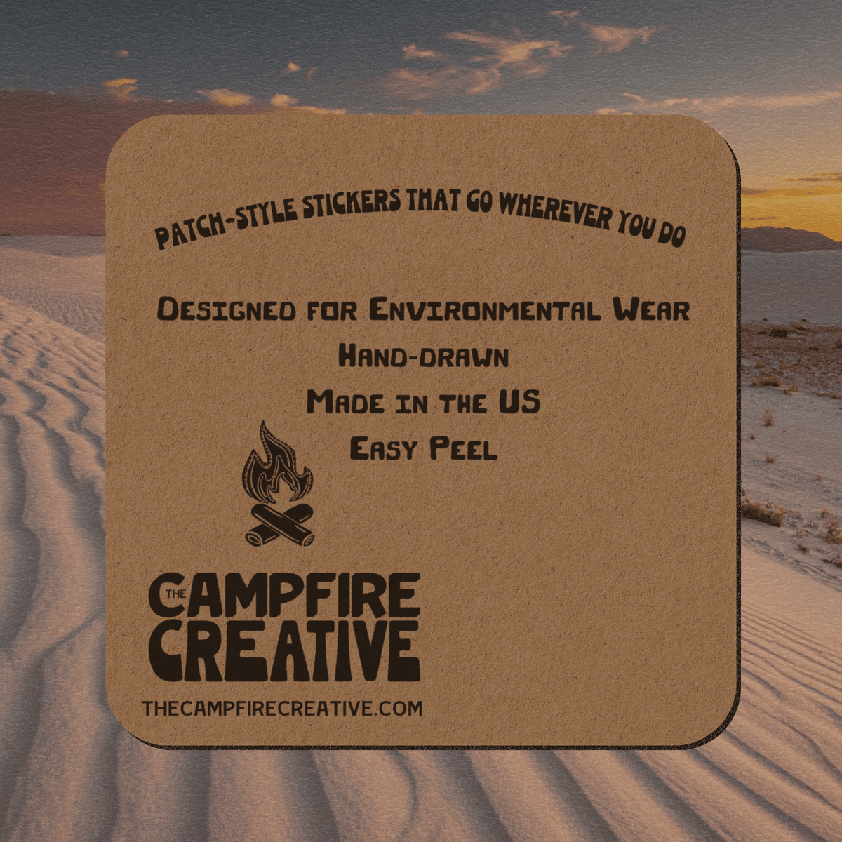 White Sands NP Sticker