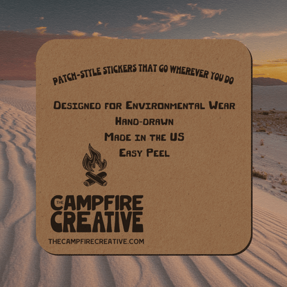 White Sands NP Sticker