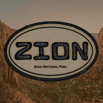 Zion NP Sticker
