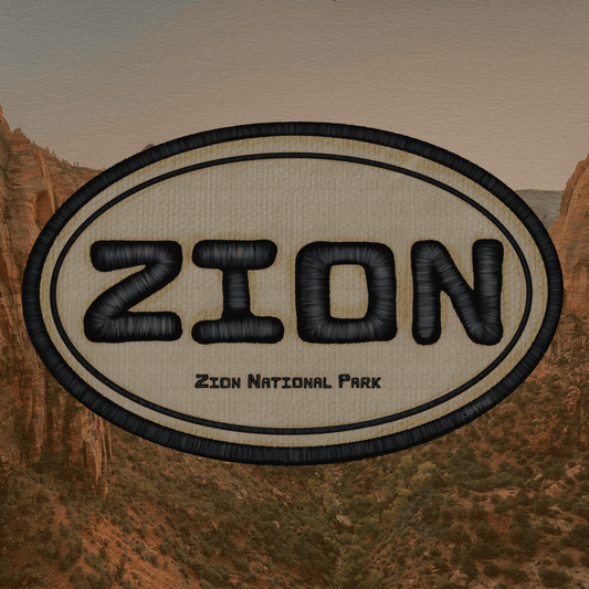 Zion NP Sticker