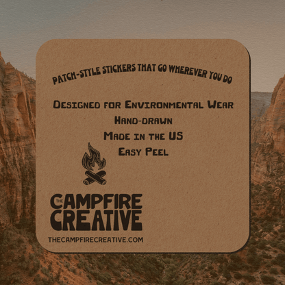 Zion NP Sticker